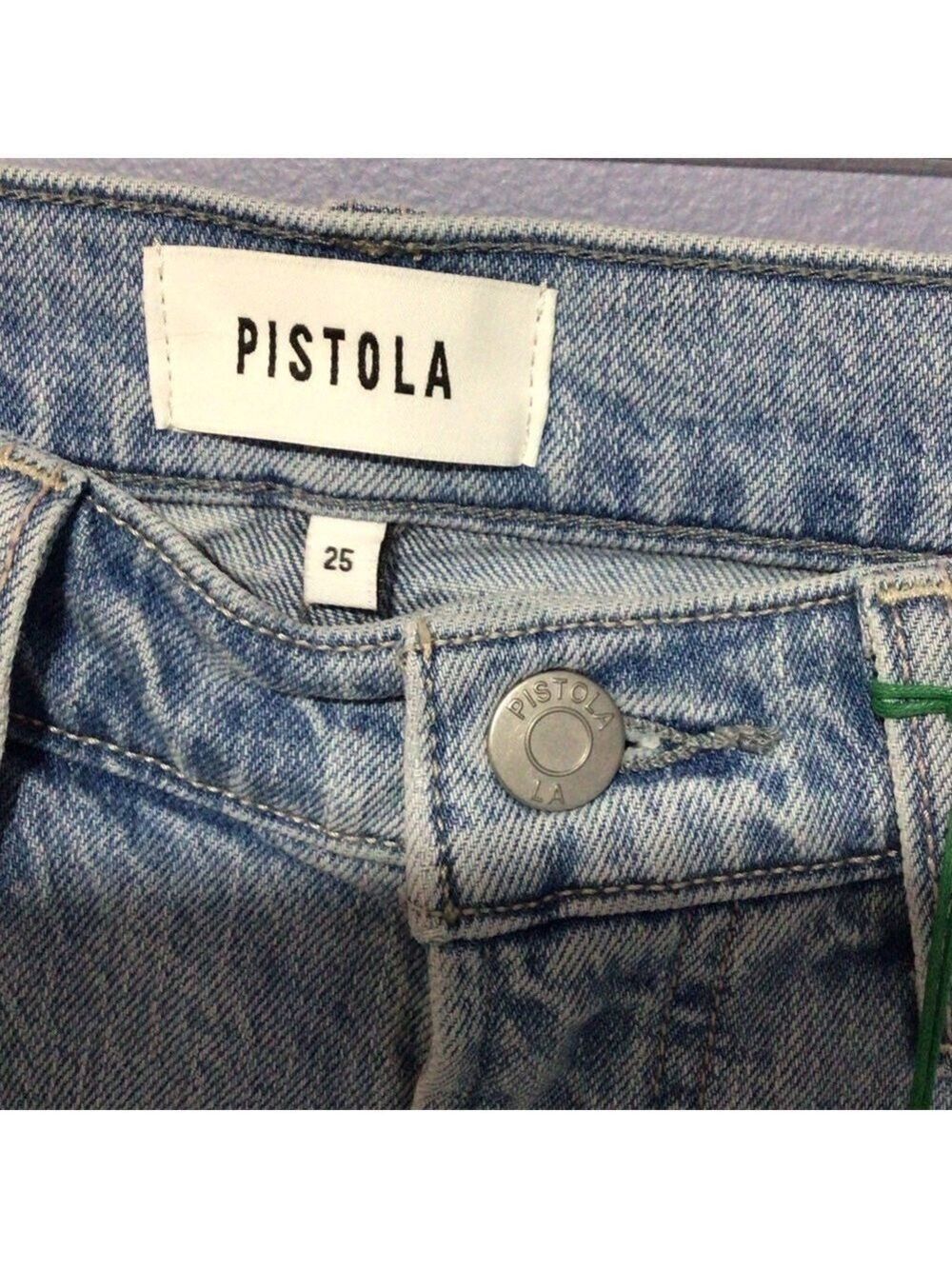 Pistola Anthropology Charlie High RiseStraight Ankle Jean NWT endless vintage 25 - Picture 10 of 11